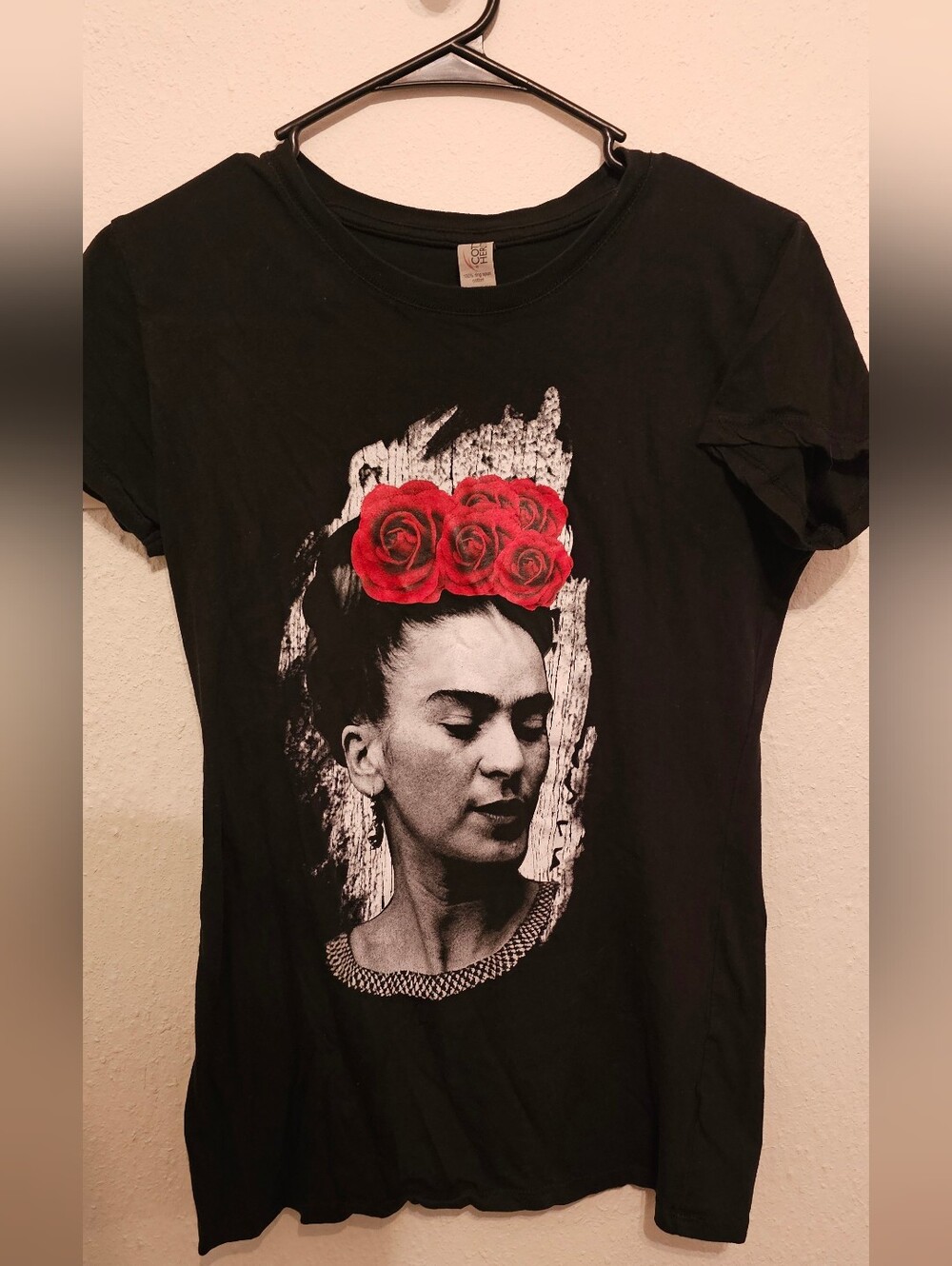 Frida Portrait Black Tee